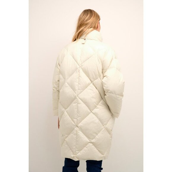 NWT CREAM Nisa Winter Off White Down Puffer Jacket - Picture 7 of 13